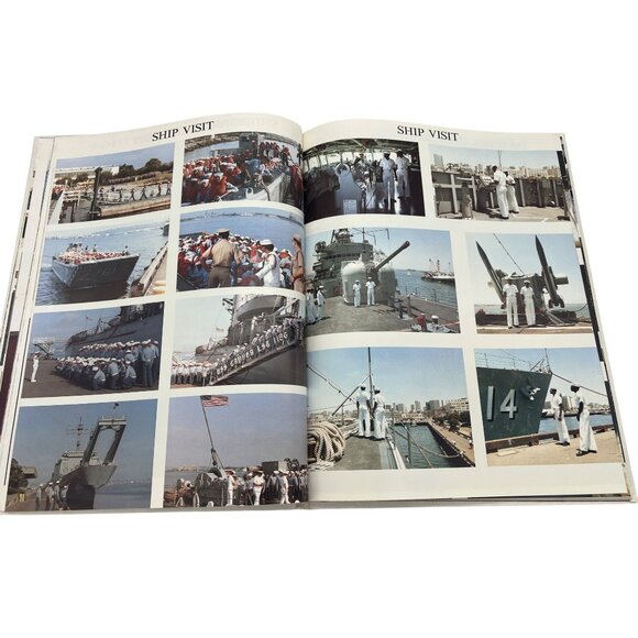 The Anchor 1988 Navy Yearbook Recruit Training Command San Diego CA Company 210 - Picture 7 of 11